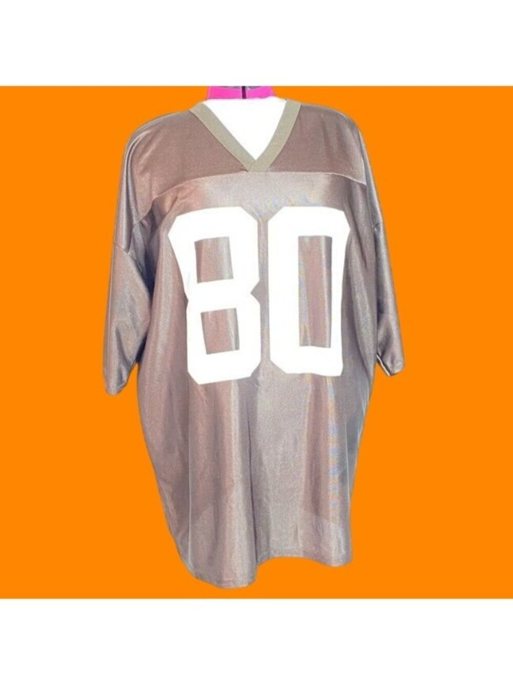 Kellen Winslow II Cleveland Browns Brown NFL Jersey 2XL V-Neck Polyester Footbal